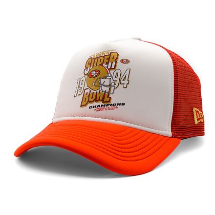 Klobuk New Era San Francisco 49ers NFL Super Bowl 9FORTY Trucker Cap One Size (56-59 cm) Rdeča | 60595295
