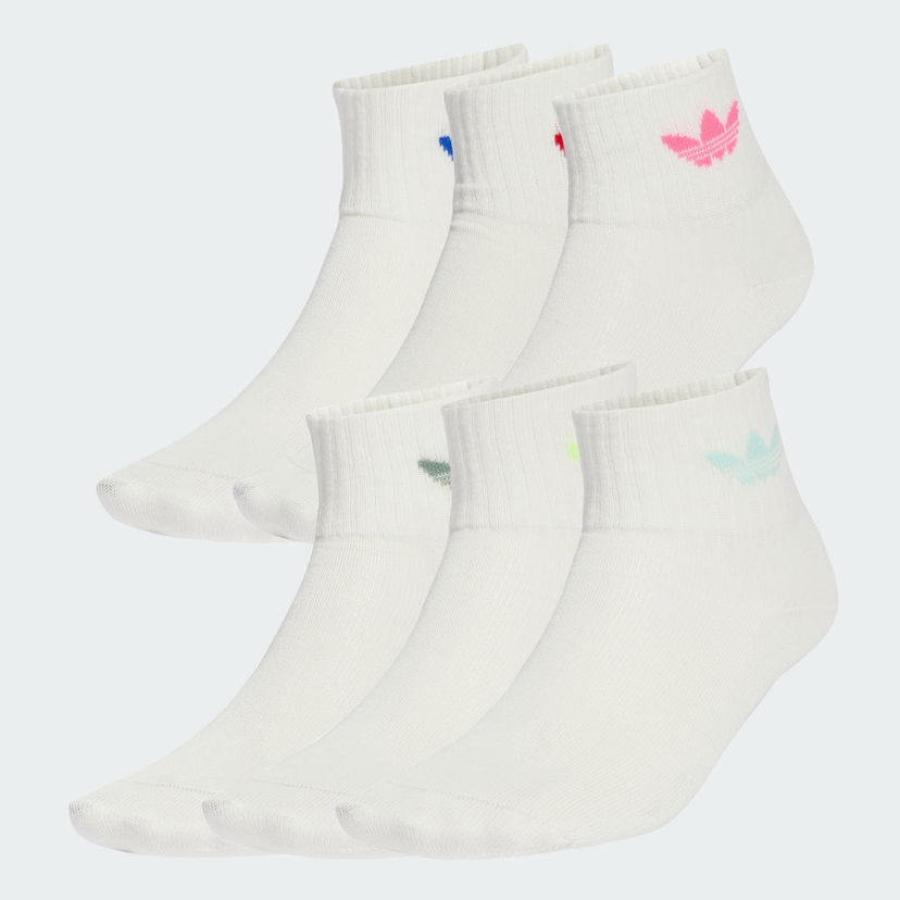 Nogavice adidas Performance Kids Ankle Socks 6 Pairs Bela | JW2939