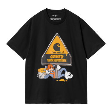 Majica Carhartt WIP Deadkebab Workin On It T-Shirt Črna | I032403_89_XX, 4