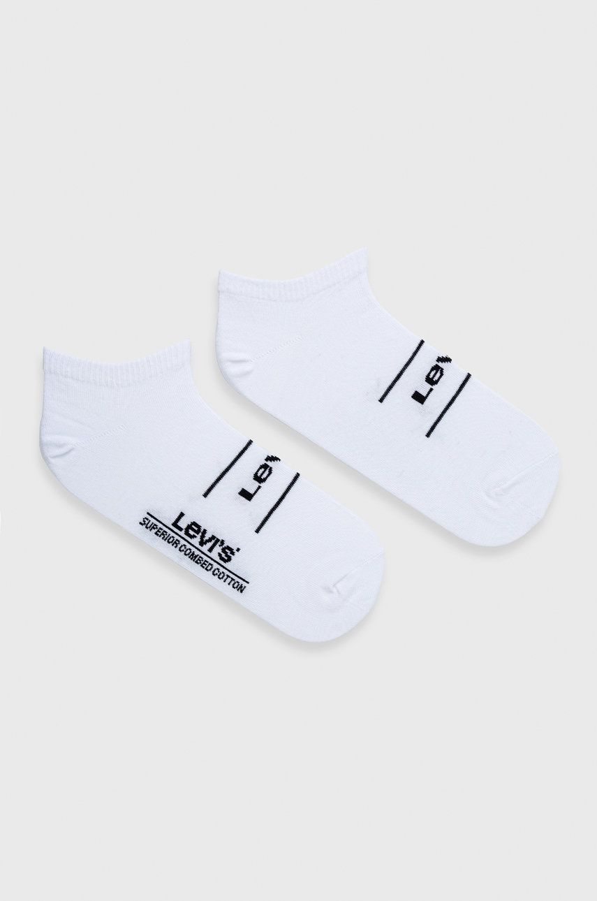 Nogavice Levi's ® Socks 2-pack Bela | 37157.0641, 0