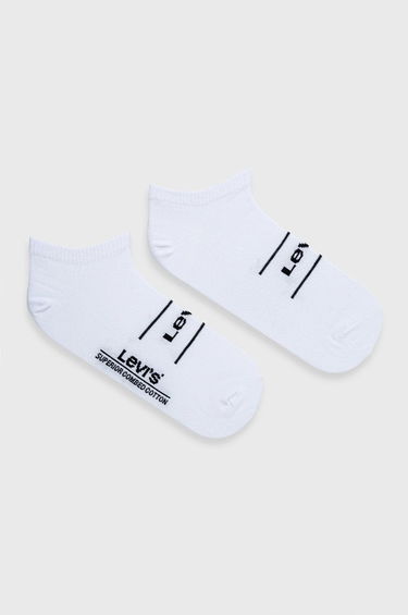 Nogavice Levi's ® Socks 2-pack Bela | 37157.0641, 0