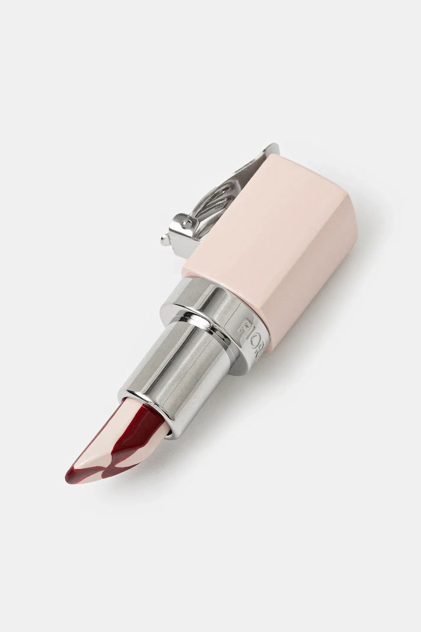 Zatiči Fiorucci Fiorucci Bicolor Lipstick Hair Clip Roza | W02SMAJE282PT01PN01