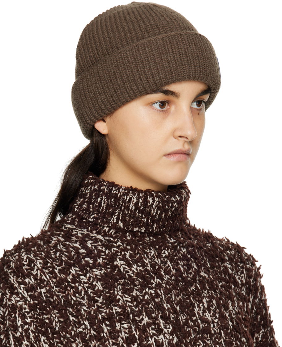 Beanie ADER ERROR Logo Knit Beanie Rjava | BLAFWBE03BR, 1