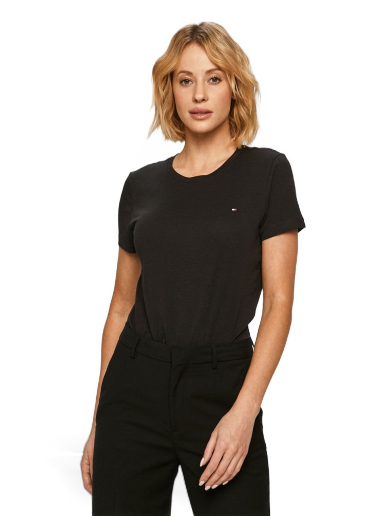Majica Tommy Hilfiger T-Shirt Črna | WW0WW22043