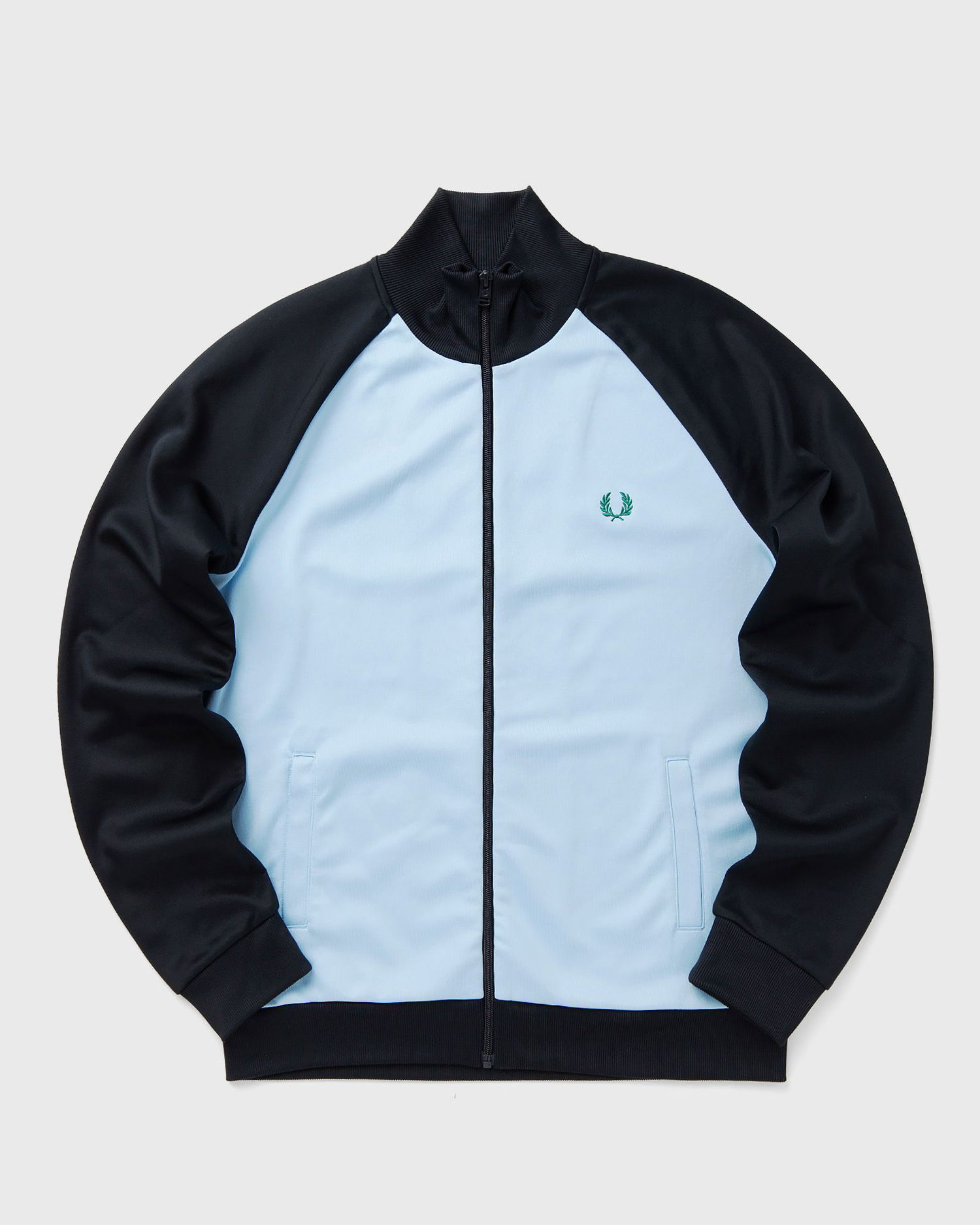 Trenirka Fred Perry Contrast Sleeve Track Jacket Modra | J1326-Z94, 1