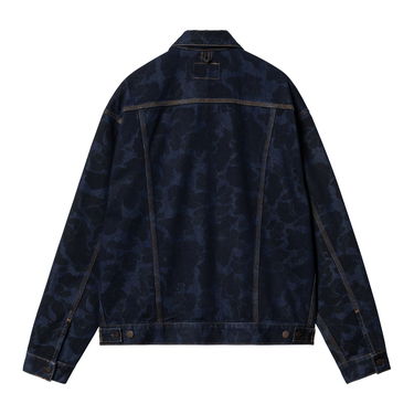 Jakna Carhartt WIP Camo Print Denim Jacket Modra | I033766_7, 5