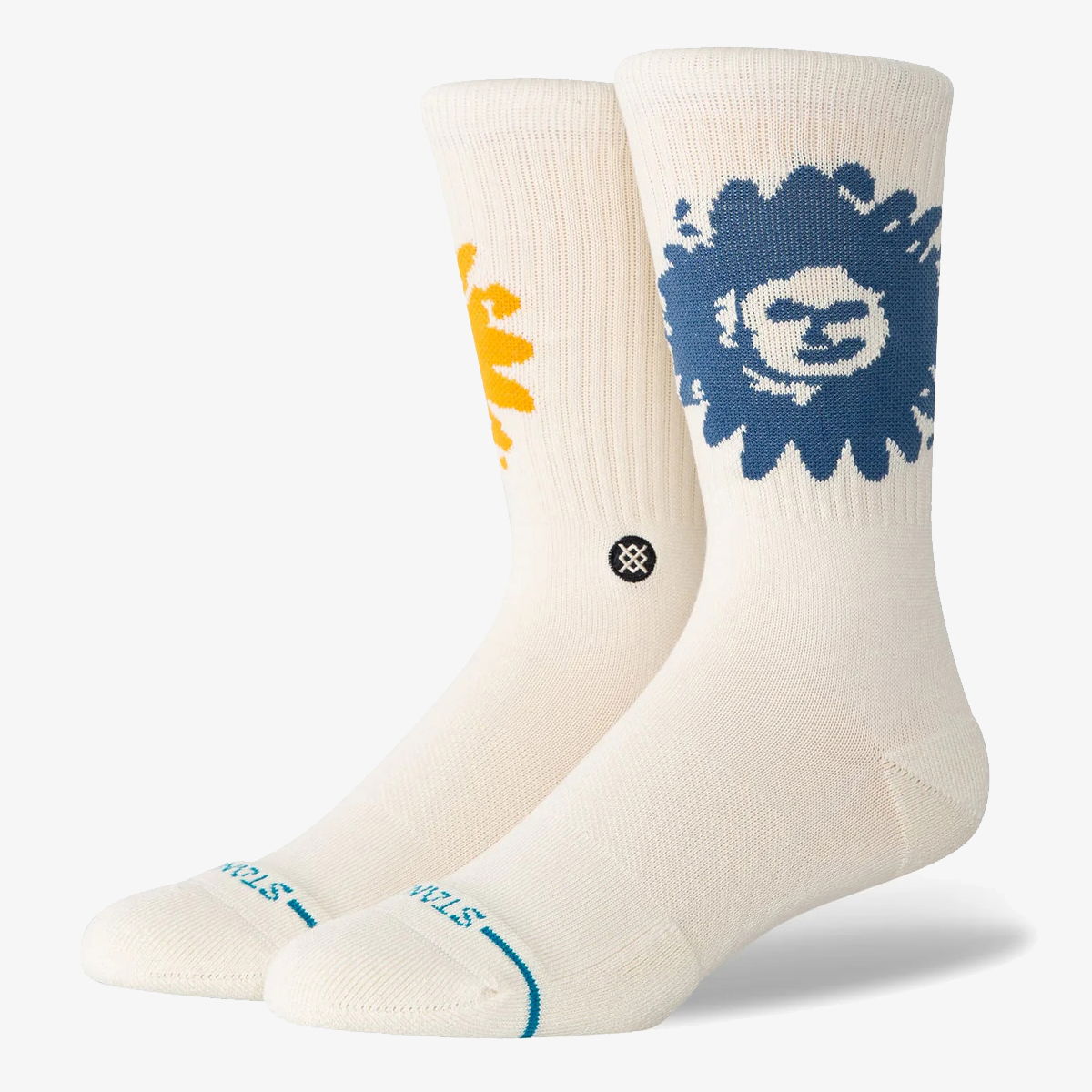Nogavice Stance Solarz Crew Socks Bela | A556D24SOL-CVS, 0