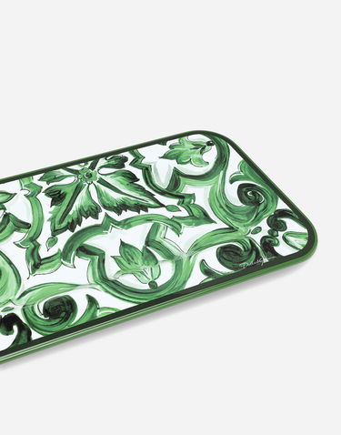 Home decor Dolce & Gabbana Dolce & Gabbana Small Rectangular Decorative Tray Zelena | TC0017TCA69UV001, 3