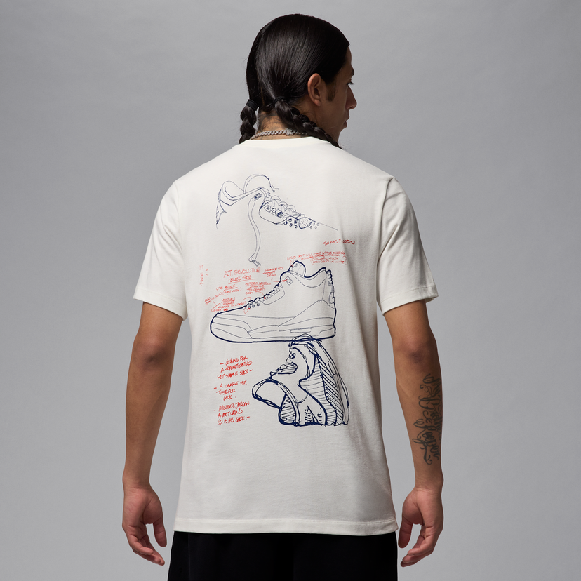 Majica Jordan Jordan Rare Air T-Shirt Bela | IB7526-133