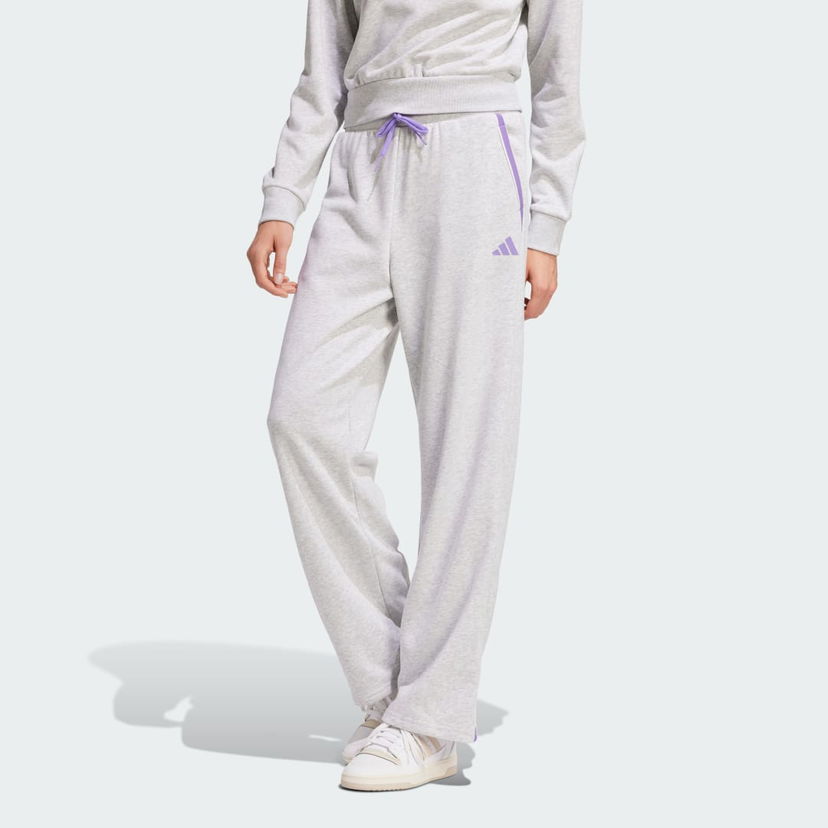 Trenirka adidas Performance Essentials Pop French Terry Pants Siva | JN6992