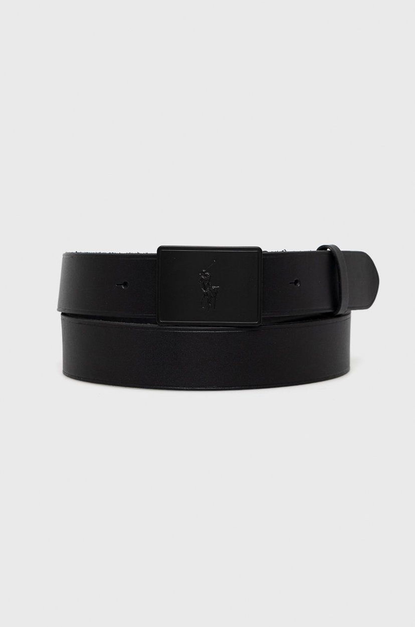 Pasovi Polo by Ralph Lauren Polo Ralph Lauren Leather Belt Črna | 405691693005