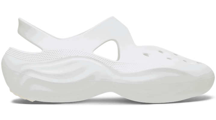 Superge in čevlji Crocs Dingyun Zhang x Diffuser Bela | 209552-100