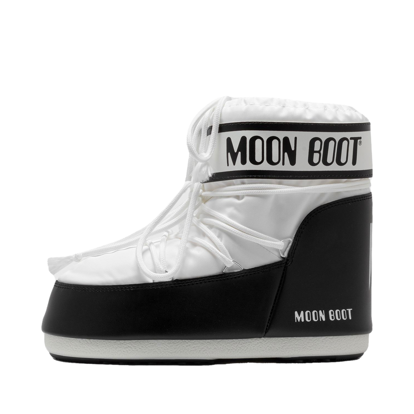 Superge in čevlji Moon Boot MB ICON LOW NYLON Boots Bela | 80D1409340-A001