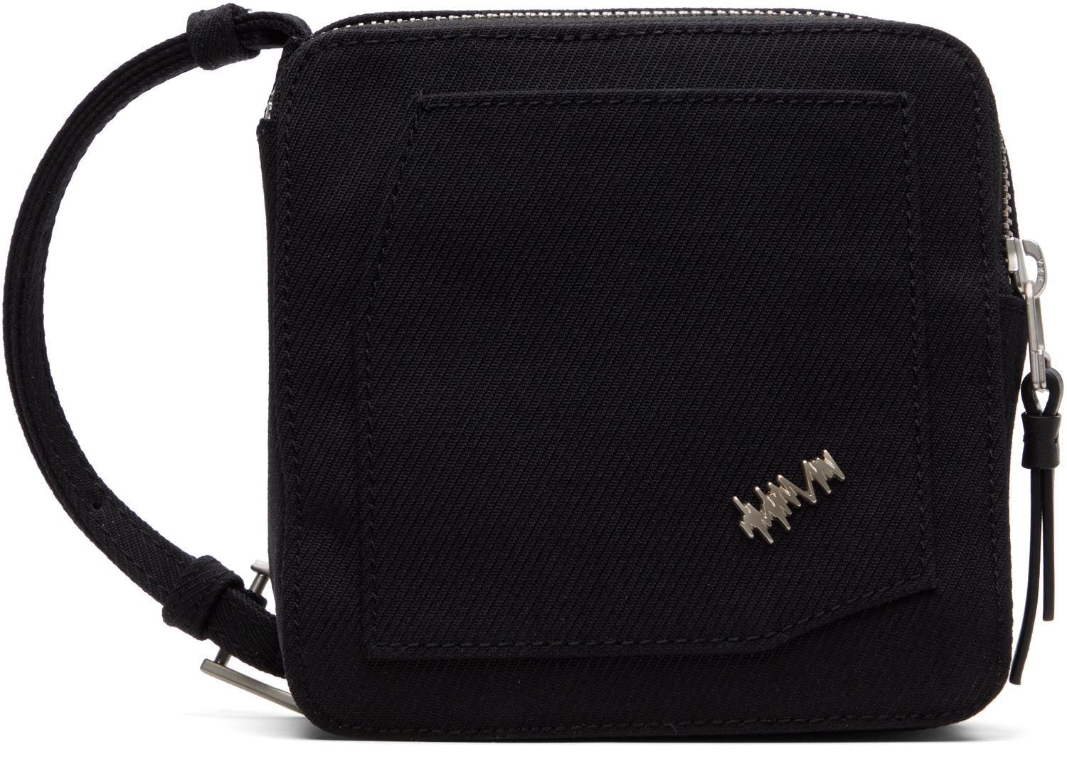 Torbice za okoli pasu ADER ERROR ADER error Tetraight Product. 107 Canvas Wristlet Bag Črna | BO28FYBA0903BK, 0