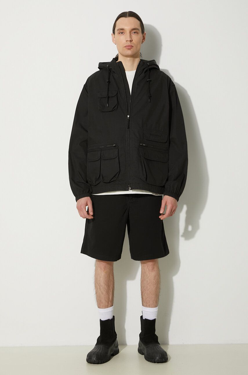Kratke hlače thisisneverthat thisisneverthat Beach Shorts Črna | TN241WSOKS01, 1