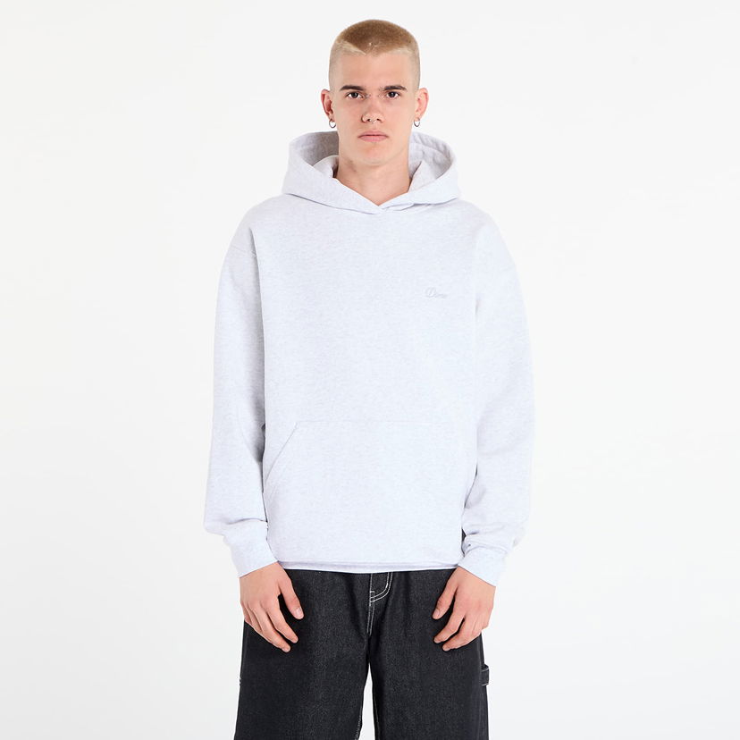 Pulover Dime DIME Cursive Small Logo Hoodie Siva | DIMESU2537ASH
