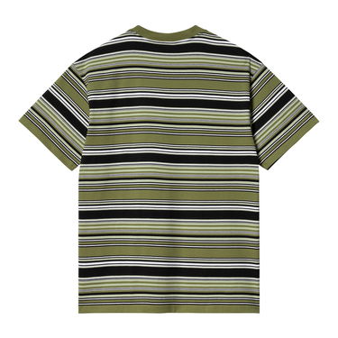Majica Carhartt WIP S/S Lafferty T-Shirt "Lafferty Stripe/Kiwi" Zelena | I031603_1IN_XX, 2