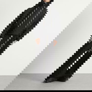 Parka Rick Owens Rick Owens DRKSHDW Cropped Alice Parka Jacket Črna | DU02E7781-NCV-09, 4