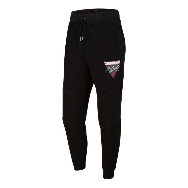 Trenirka Jordan Jordan Triangle Flying Man Patch Logo Sports Pants Črna | CZ1210-010