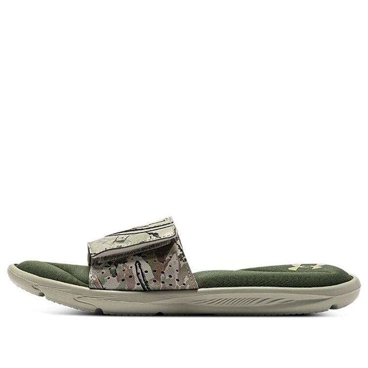 Superge in čevlji Under Armour Ignite 6 Graphic Strap Slide Zelena | 3024450-200