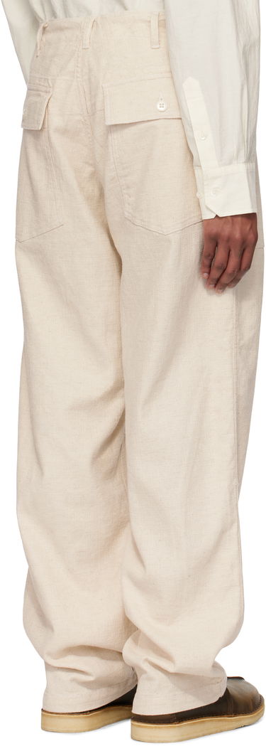 Hlače Engineered Garments Engineered Garments Fatigue Trousers Bež | 25S1F004, 2