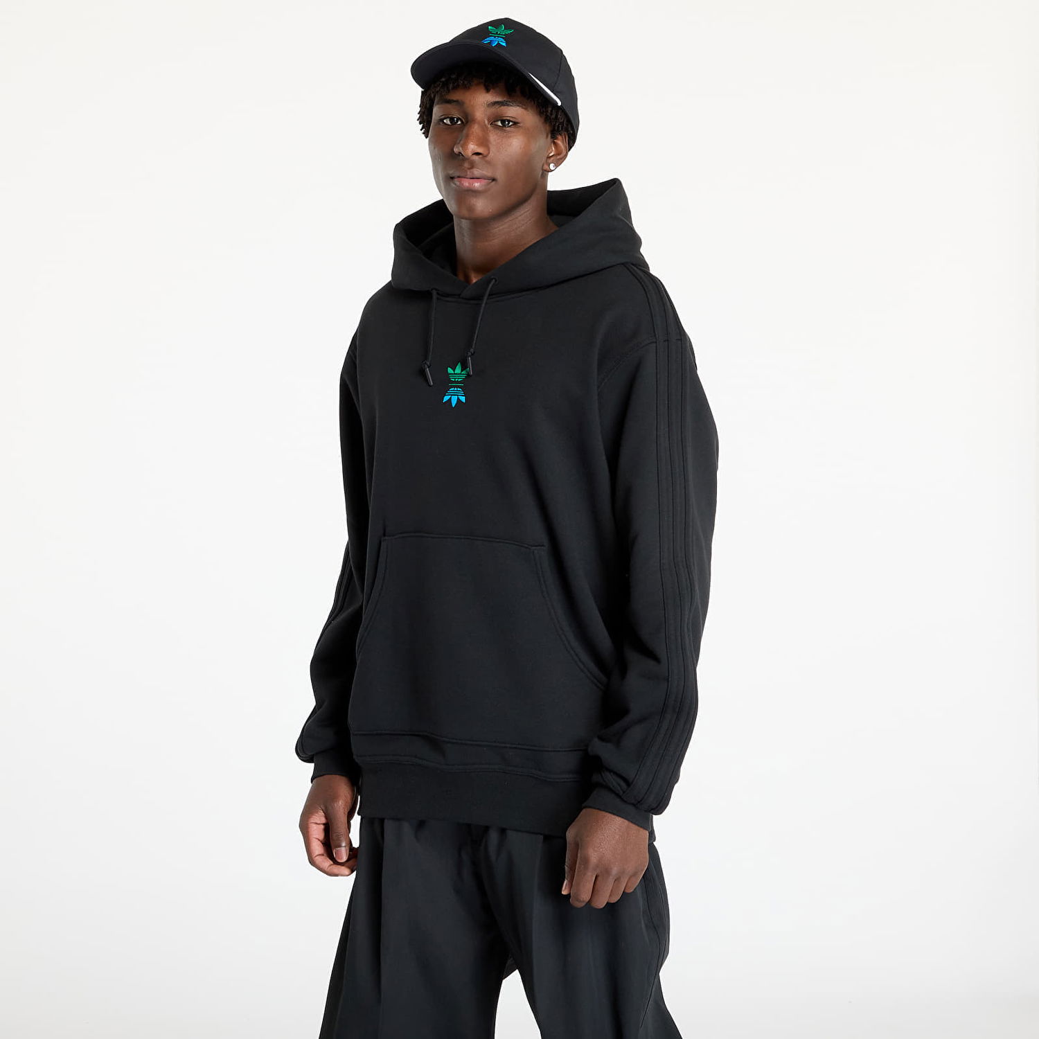 Pulover adidas Originals Rolling Links Hoodie Black Črna | IW6657, 0