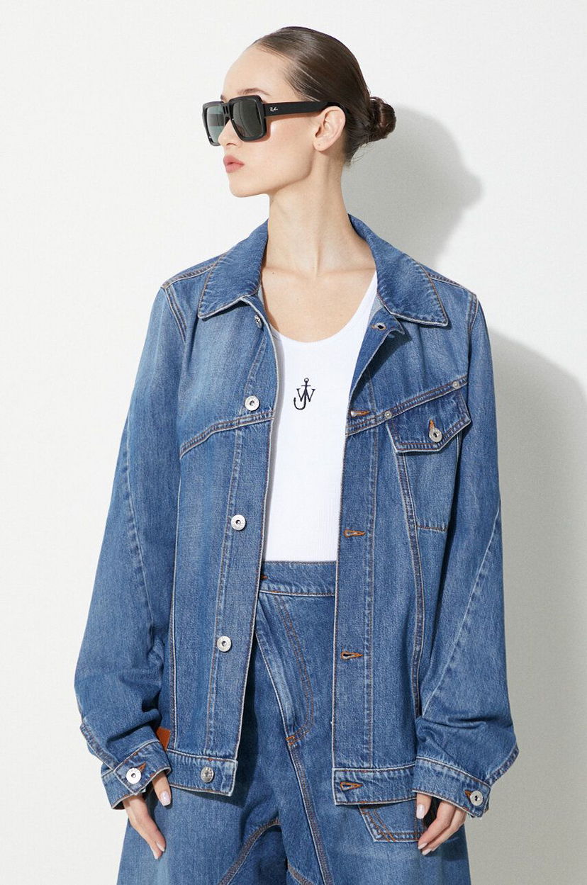 Jakna JW Anderson Denim Jacket Modra | DJ0030.PG1164.804