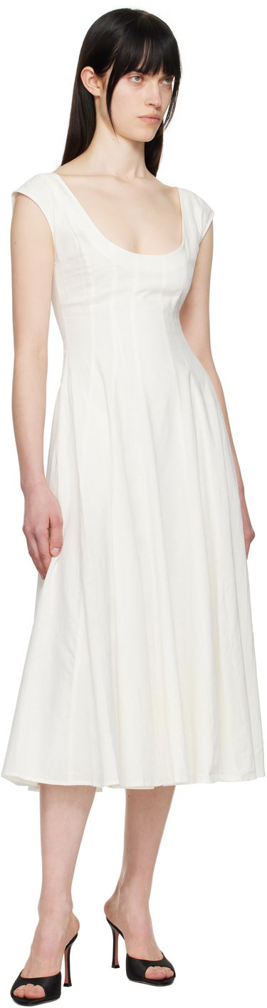 Obleke GUIZIO Guizio Leila Midi Dress Bela | P24404W085, 3