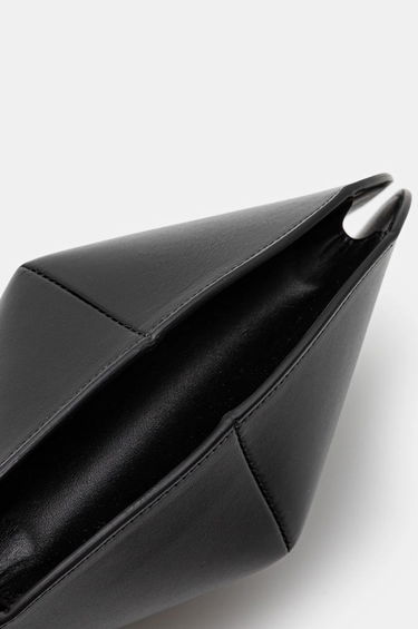 Torbica Coperni Coperni U.F.O. Leather Handbag Črna | COPBA34405, 3