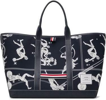 Tote bag Thom Browne Thom Browne Olympic Constellation Medium Tool Tote Mornarica | MAG389A-F0891, 0