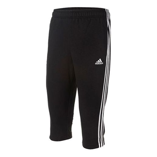 Trenirka adidas Originals Essentials 3-Stripes 3/4 Sports Trousers Črna | CG0770