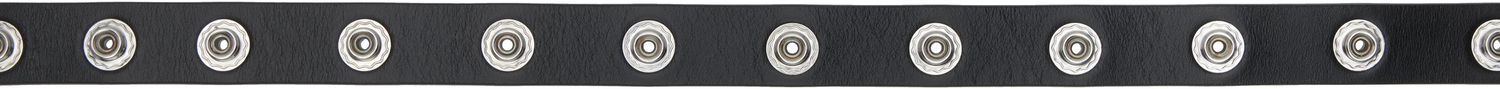 Pasovi The Attico Attico Press-Stud Belt Črna | 250WKE00027 LBT019AA, 1