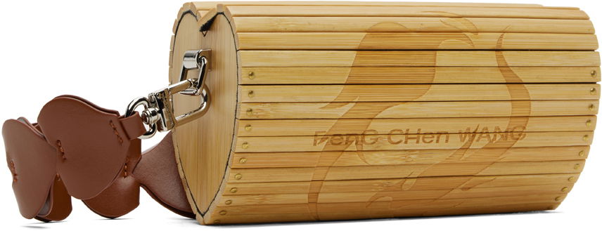 Torbica Feng Chen Wang Feng Chen Wang Heart Shaped Bamboo Bag Bež | FUS17AC05, 1