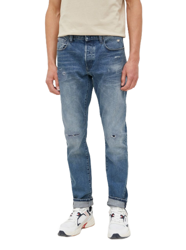 Kavbojke G-Star Raw 3301 Slim Jeans Modra | 51001.C052