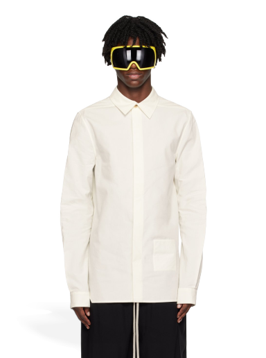 Srajce Rick Owens Office Shirt Bela | RL02C7299 HP