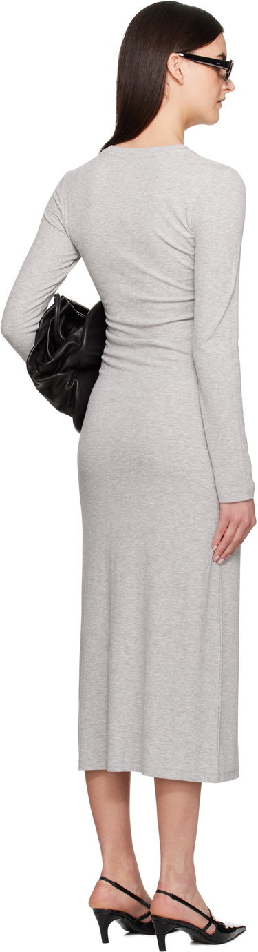 Obleke Anine Bing ANINE BING Jo Maxi Dress Siva | A-02-10930-GRM5, 2