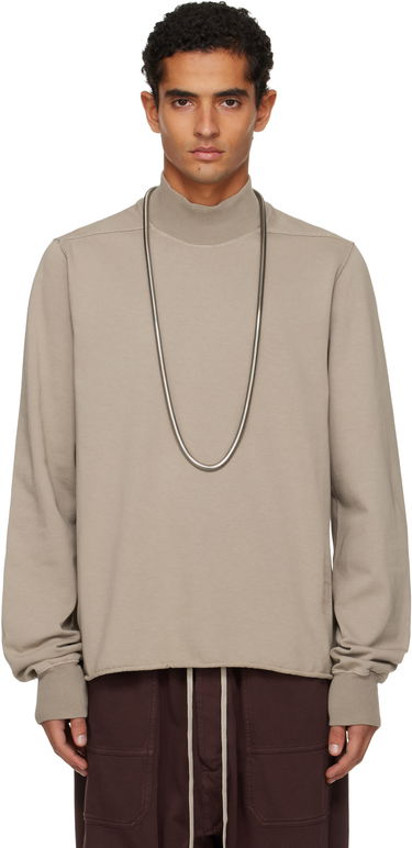 Pleteni pulover Rick Owens Rick Owens DRKSHDW Concordians Headon DBL Turtleneck Bež | DU02E7263 RIG, 0
