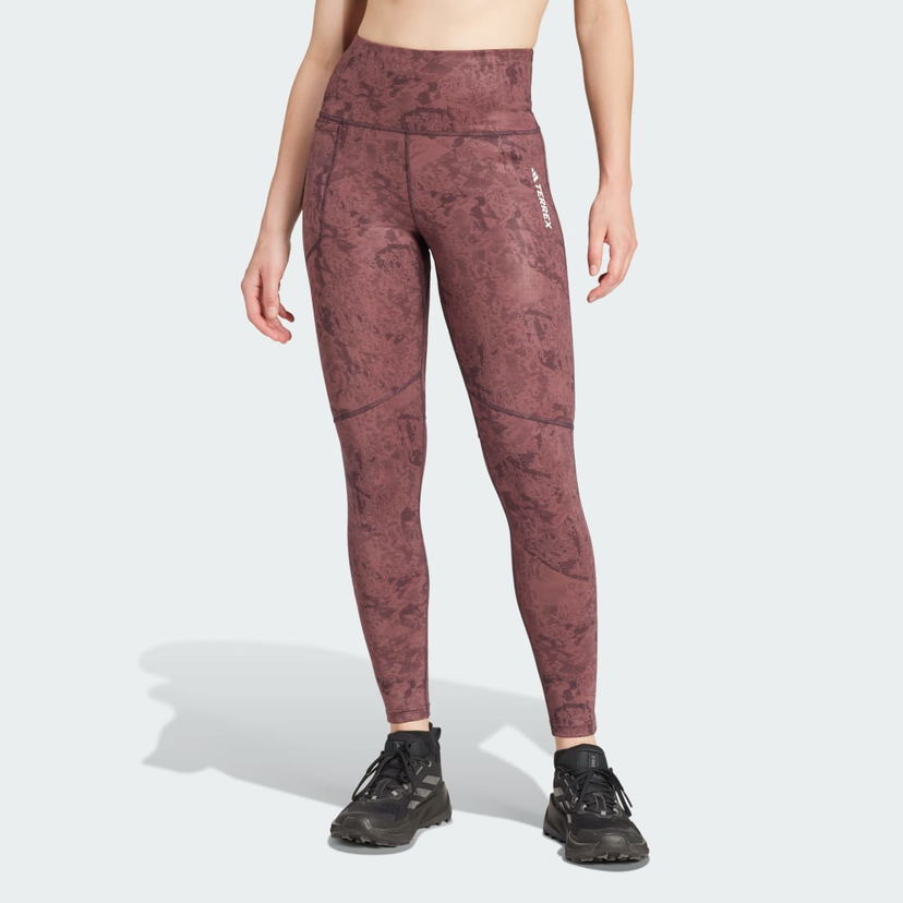 Pajkice adidas Performance Terrex Multi Allover Print Leggings Lila | IW9294