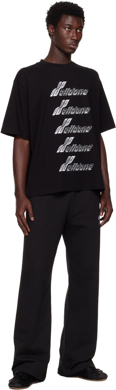 Trenirka We11done We11done Collegiate Sweatpants Črna | WD-TA2-25-706-U-BK, 3