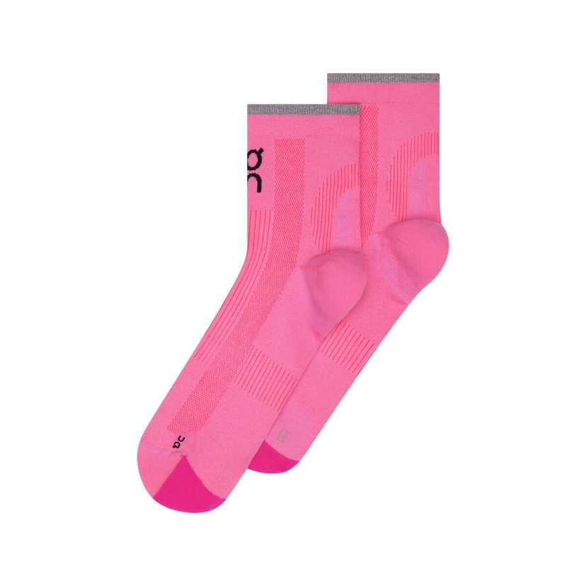 Nogavice On Running Elite Mid Socks Roza | 2UF10433955