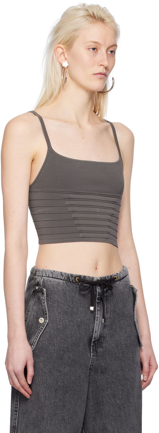 Majica brez rokavov Dion Lee Dion Lee Ventral Compact Tank Top Siva | A7773PS24, 1