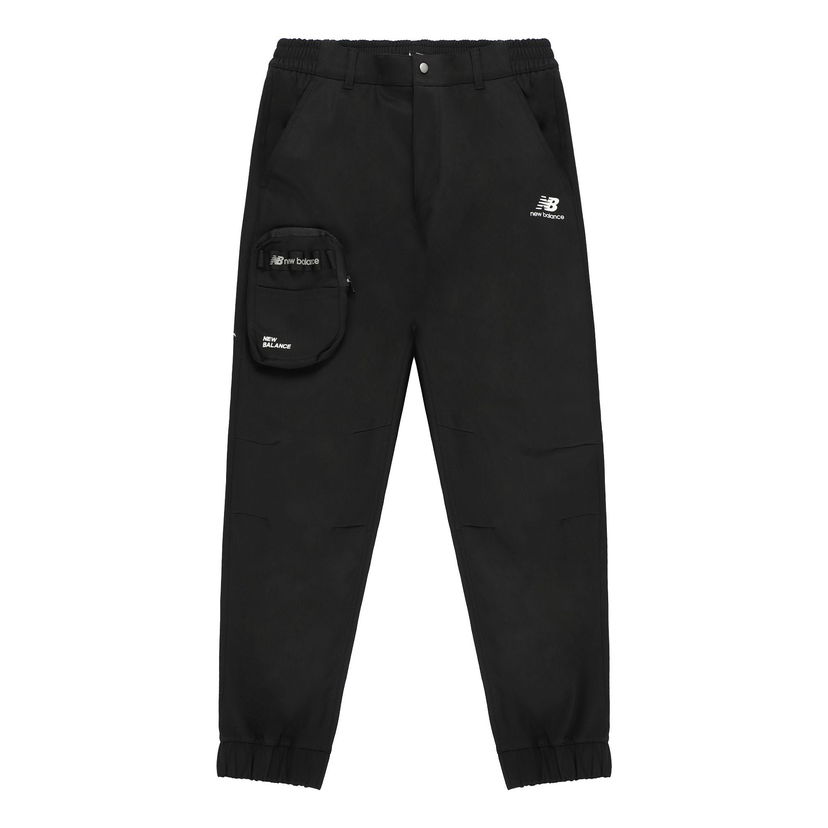 Cargo hlače New Balance Cargo Joggers Črna | AMP14334-BK