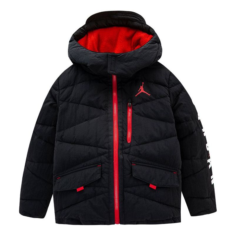 Puhovka Jordan Air Jordan Puffer Jacket Črna | JD2242004GS-001
