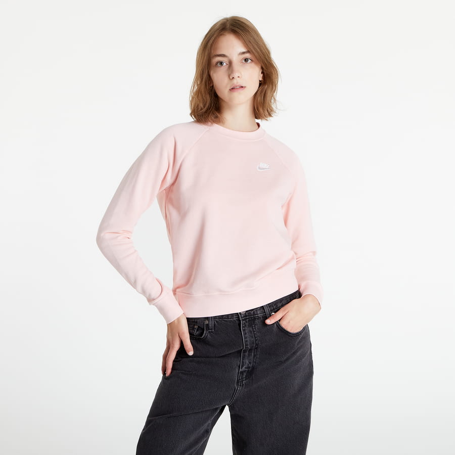 Pulover Nike Sportwear Essential Crew Roza | bv4110-611, 0