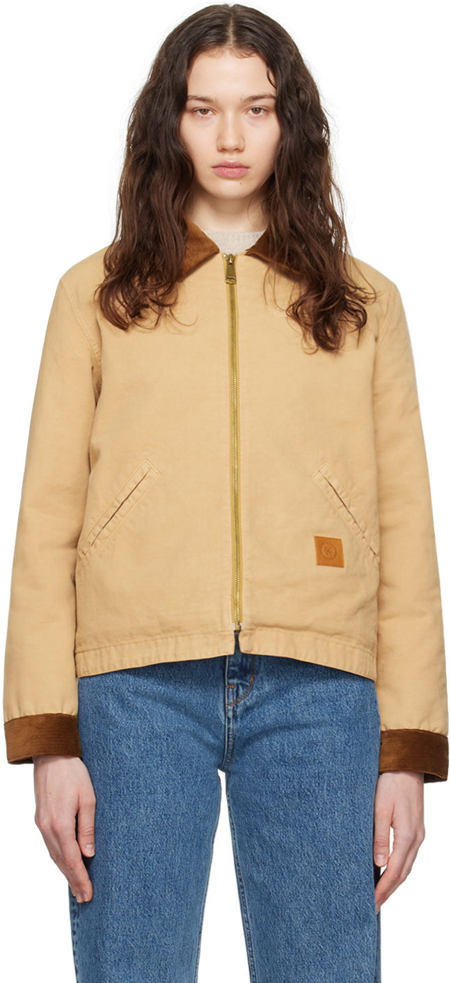 Jakna Sporty & Rich SRHWC Jacket Bež | JAAW232BE