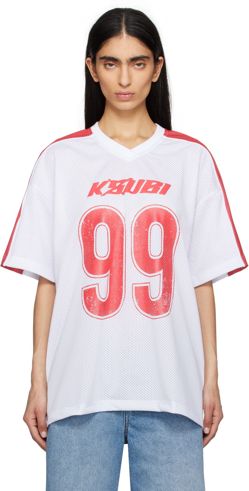 Dres Ksubi Ksubi Stinger Moto Boyfriend T-Shirt Bela | WSP25TE012