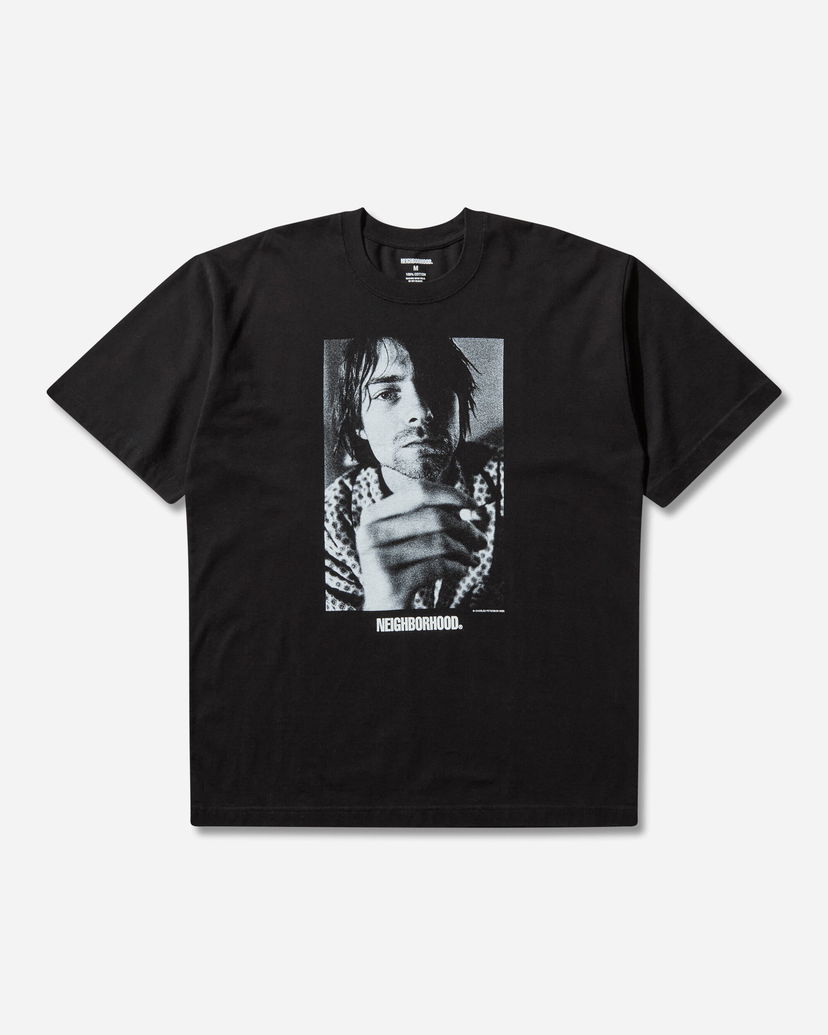 Majica Neighborhood Charles Peterson Graphic Print Short-Sleeve T-Shirt Črna | 252PCNH-ST13S BLACK