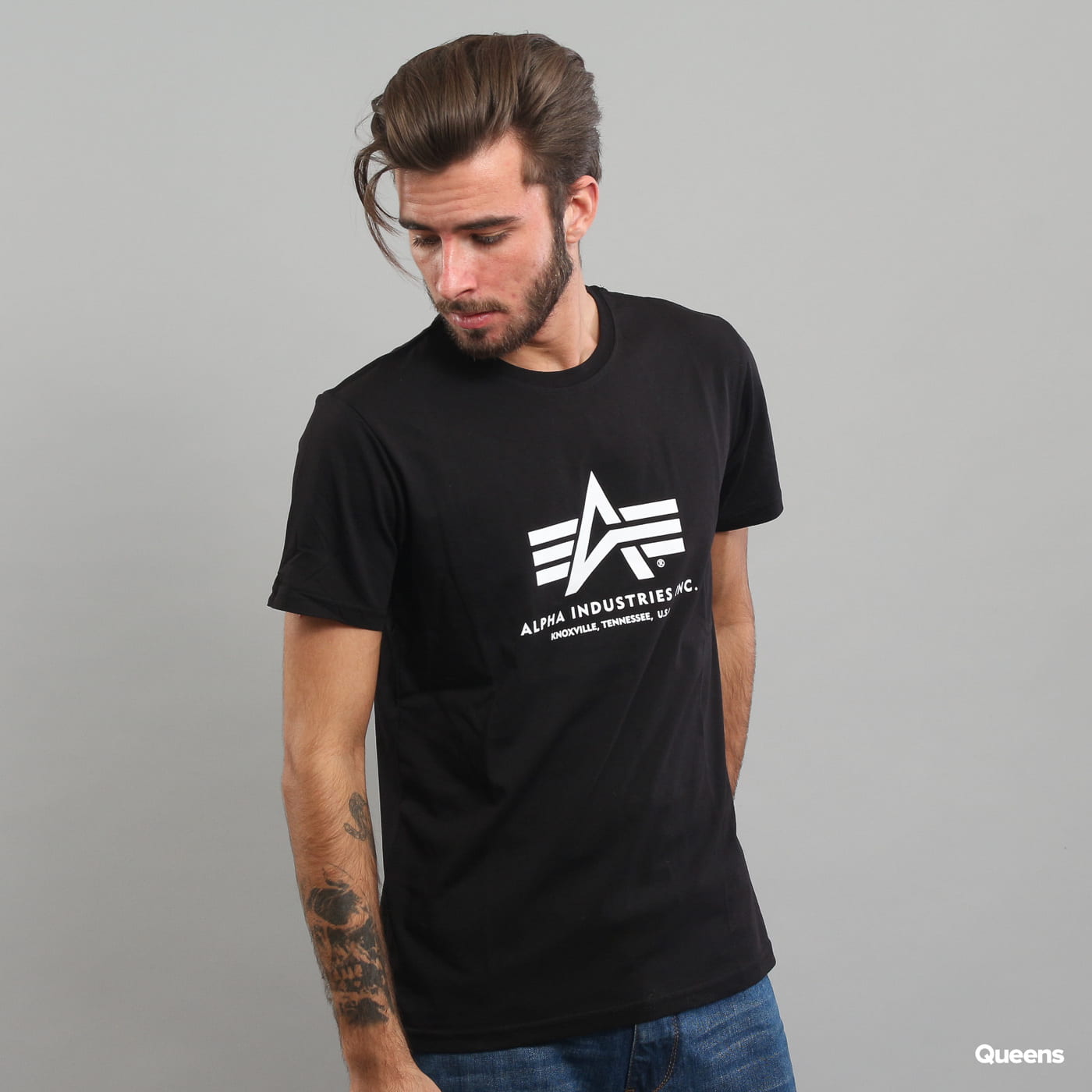 Majica Alpha Industries Basic Tee Črna | 100501 / 03, 0