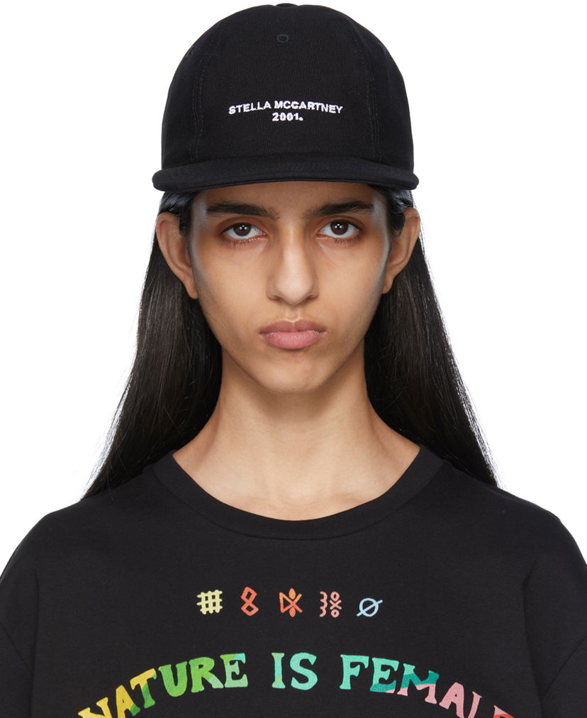 Kapa Stella McCartney Cap Črna | 570194WP0023