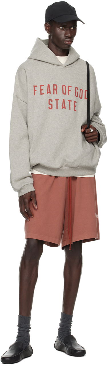 Kratke hlače Fear of God Essentials Soccer Shorts Rdeča | 160BT244166F, 4